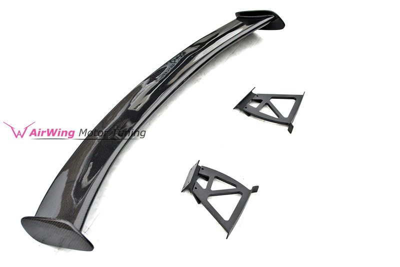 Benz W204 C63 black series style trunk spoiler 05