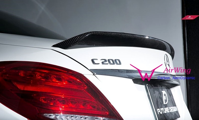 W205 C63 Sedan –Mode style Carbon Trunk Spoiler 03